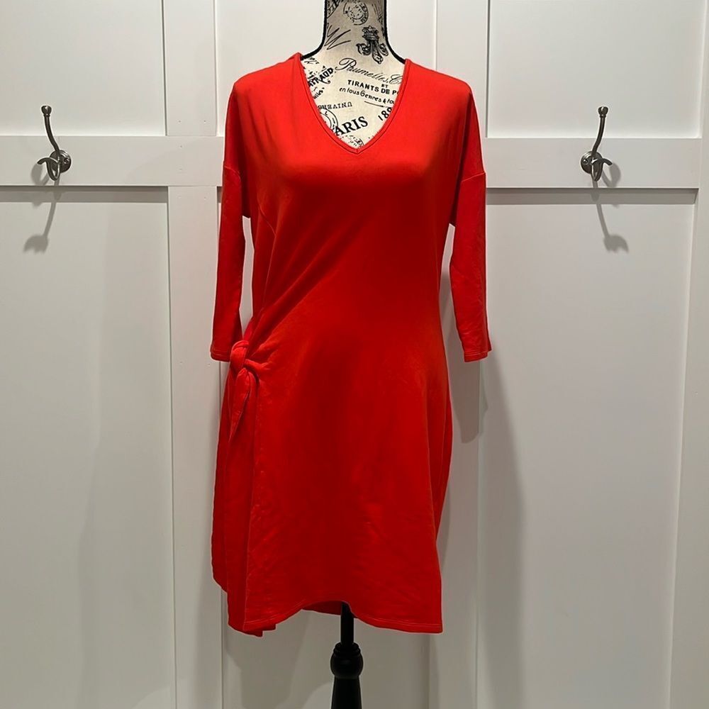 Tommy Bahama Red French Style Terry Dress